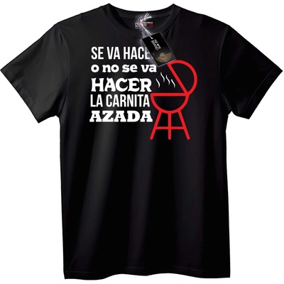 NOONEBRAND Тениска Майстор на Грила - 2XL, Black