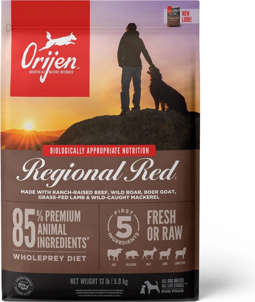7409 Orijen Regional Redドッグフード 6kg✖️2袋 orijen dog regional red 6 kg - Heureka.cz