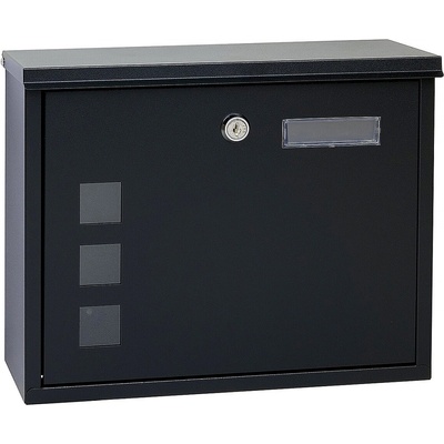 Poštová schránka RICHTER BK.519.G.CM (čierna matná), RICHTER Čierna matná