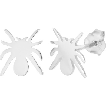 Argento Stříbrné náušnice - pavouk 67429