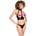 Black Level Open Cup Top Vinyl Set with Chains 2830469 Black S