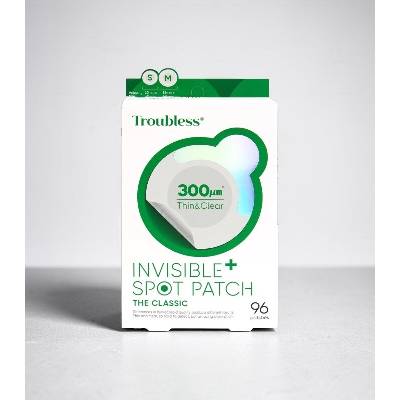 Troubless - Invisible Plus Spot Patch The Classic - Ultratenké neviditelné náplasti na pupínky 96 ks