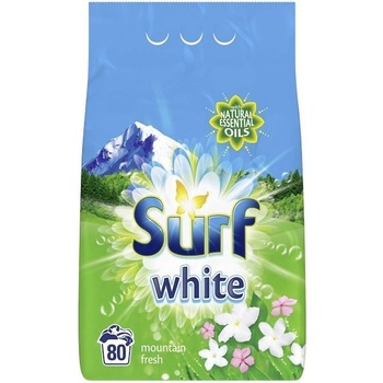 Surf Prášok prác na biele prádlo White Mountain Fresh 80 PD