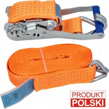 Gurtna 5000 kg - Upínací pás s račňou dvojdielny s hrotovými hákmi, LC 2500 daN 10 m 50 mm LC 2 500 2024