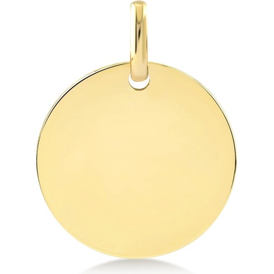 Lillian Vassago Zlatý přívěsek Placička LLV82 GP013Y