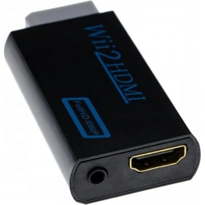 VHBW Adaptér Nintendo Wii na HDMI s 3,5 mm audio konektorom - neoriginálne