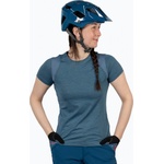 Endura Дамска колоездачна тениска Endura Singletrack II blue steel