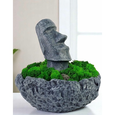Sochy Moai z Veľkonočného ostrova, ručne vyrobené miniatúrne Moai socha