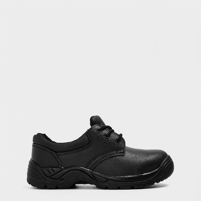 Contractor Unisex Kids' Contrac Safety Steel Toe Cap Boot - Black