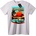 NOONEBRAND Тениска Класически Слънчев Плаж - XL, White
