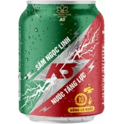 K5 energetický nápoj so ženšenom 240 ML