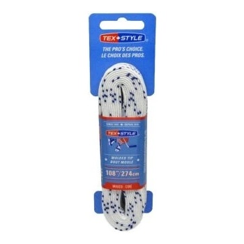 Texstyle Hokejové šnúrky bavlnené 274 cm