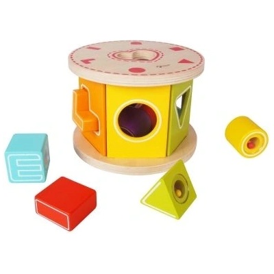 Classic world - Дървен сортер с буквички - Любов (5008)