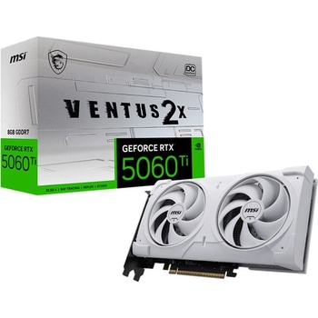 MSI GeForce RTX 5060 Ti VENTUS 2X OC WHITE PLUS 8GB GDDR7 128bit