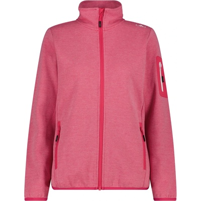 CMP Дамско поларено яке CMP Women's Jacket Jacquard Knitted Fleece jacket - Magenta / Bianco - размер 46 (EU) (105-7196-0417)