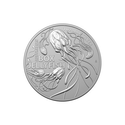 Royal Australian Mint stříbrná mince Australia’s most dangerous medůza Čtyřhranka 2023 1 oz