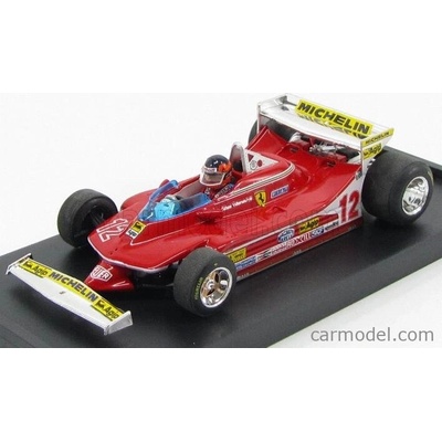 Brumm Ferrari F1 312t4 N 12 1:43, červená