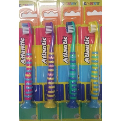 Atlantic dětský zubní kartáček Candy měkký 1 ks