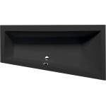 POLYSAN Andra - Асиметрична вана R 160x90 см, матово черна 81541.21 (81541.21)