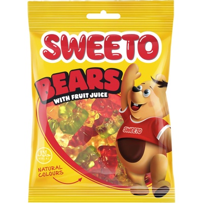 Sweeto Bears želé medvídci s ovocnou příchutí 80 g