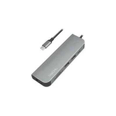 LogiLink USB-C Multifunction Hub - docking station - HDMI