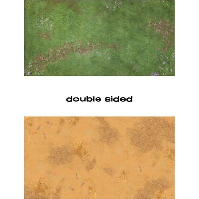 Oboustranná herní podložka 6'x3' 183 x 91cm různé motivy Varianta: Highlands and Sands of Time