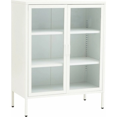 Premier Housewares Acier Biela oceľová 80x102x40 cm