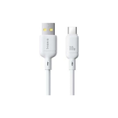 Baseus P10377703213-00 USB/USB-C, 100W, 1m, bílý