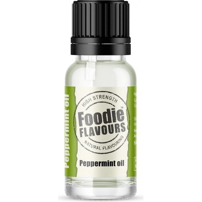 Foodie Flavours Prírodná koncentrovaná vôňa 15 ml mätového oleja