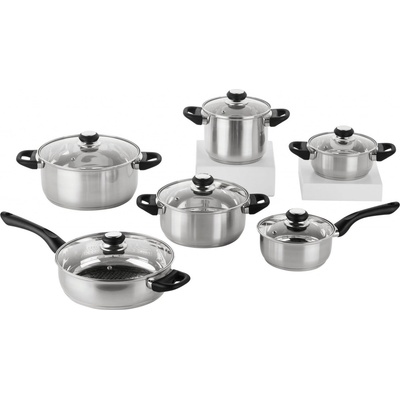 Ernwsto Sada nádobí z nerezové oceli 12 ks – Hledejceny.cz