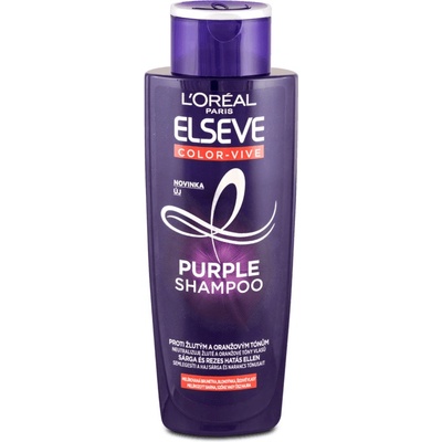 L'Oréal Elseve Color-Vive Purple šampón proti žltým na vlasy 200 ml