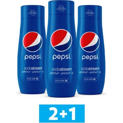 Sodastream pepsi 3 x 440 ml