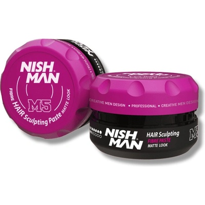 NishMan matná pasta na vlasy M5 Matte Look 100ml