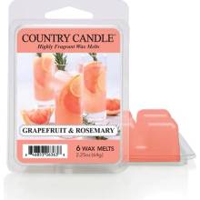 Country Candle Grapefruit & Rosemary Vonný Vosk 64 g