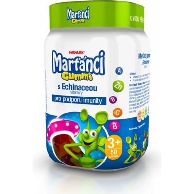 Walmark Marťánci Gummy echinacea 50 + 20 tablet