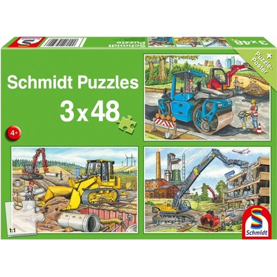 Schmidt Na stavenisku 3x48 dielov