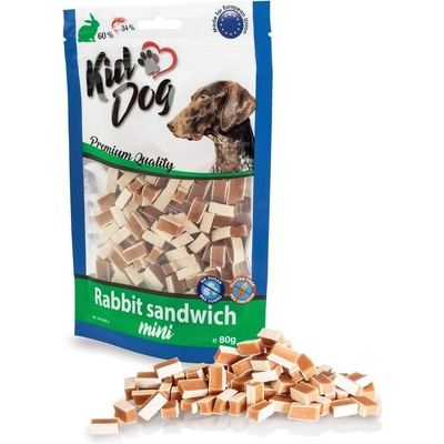 Kid Dog králičie sendviče mini 80 g