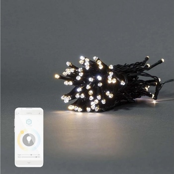Nedis SmartLife LED Wi-Fi Teplá až studená biela 50 LED 5 m Android IOS WIFILX02W50