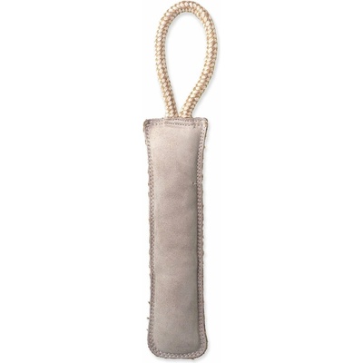 Dog Fantasy Dura-fused hračka pískací obušok koža a juta 38 cm