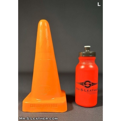 Mr. Hankey’s Toys Traffic Cone Large prémiové silikonové dildo s Vac U Lock 28 x 3,9 - 9,5 cm