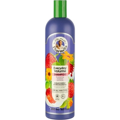 Mama Pharmelia Šampón pre každodenný objem s kyslým mliekom a lesnou jahodou 500 ml