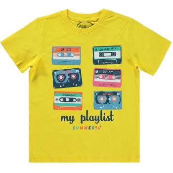 Civil Kids Yellow - Boy T-Shirt 6-7y. 7-8y. 8-9y. 9-10y. 4 Pieces (18330F054Y31-SRI)