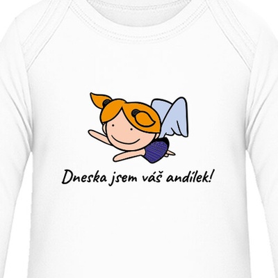 Dětské bodýčko Andílek dětské