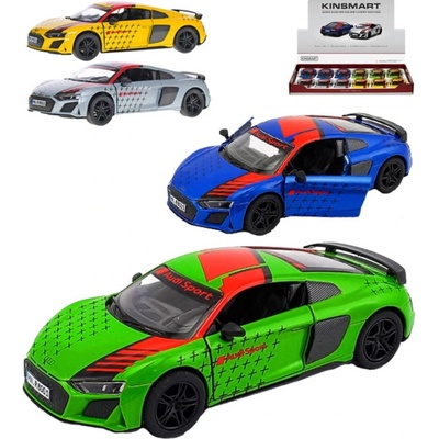 Kinsmart Audi R8 Coupé modré 1:36