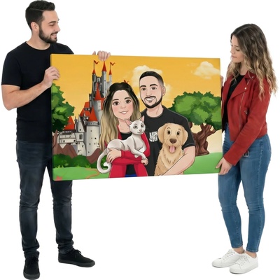 50 x 75 fotoobraz PORTRÉT