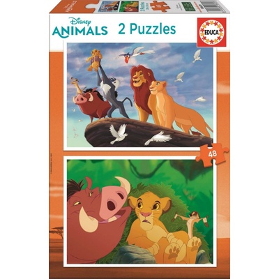 Educa The Lion King Disney 2 x 48 dílků