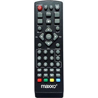 GENERAL Maxxo stb-t2 h. 265 - дистанционно управление дубликат (stb-t2 h.265)