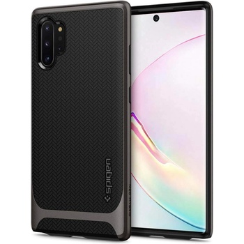 Spigen Neo Hybrid Case - хибриден кейс с висока степен на защита за Samsung Galaxy Note 10 Plus (черен-сив)
