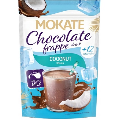 Mokate Čokoládový nápoj Ice Frappe Mrazená Čokoládová a Kokos 104 g