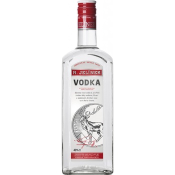Rudolf Jelínek Vodka 40% 0,7 l (čistá fľaša)